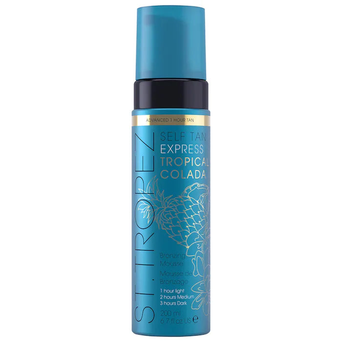 St. Tropez 
Self Tan Express Bronzing Mousse Tropical Colada Size: Tropical Colada 200 ml