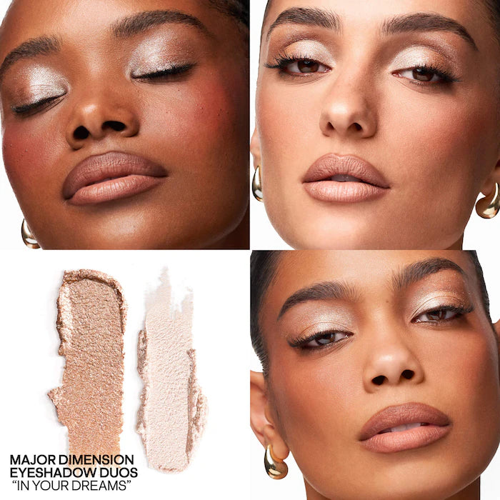 PATRICK TA 
Major Dimension Eye Illusion Eyeshadow Duo Color: In Your Dreams - diamond sparkles