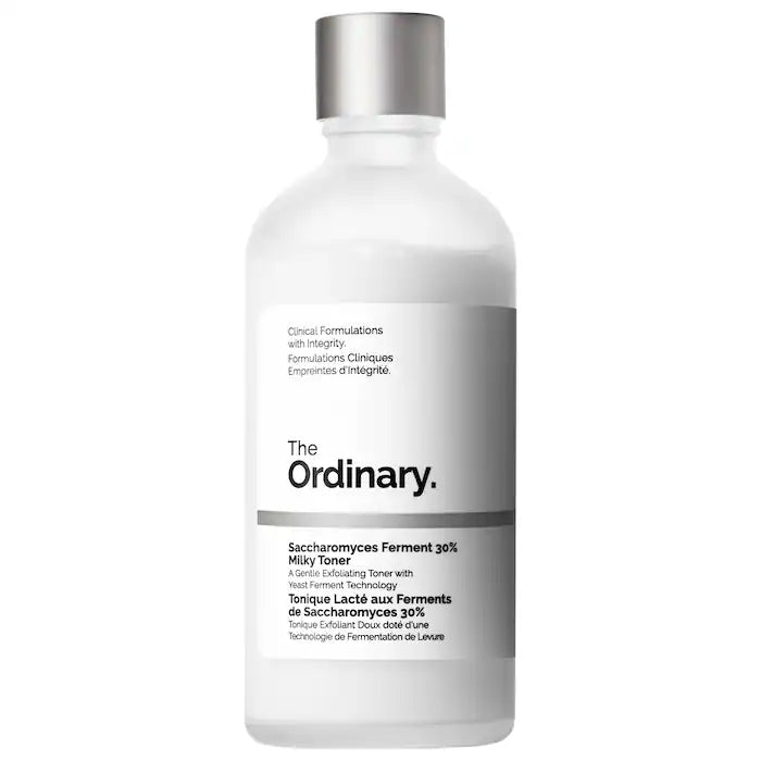 The Ordinary 
Saccharomyces Ferment 30% Milky Toner for Gentle Exfoliation and Hydration