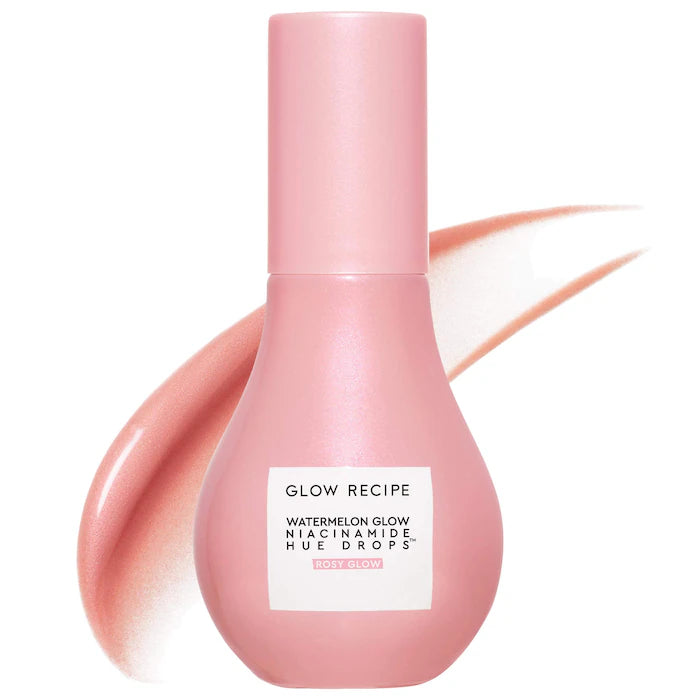 Glow Recipe 
Watermelon Glow Niacinamide Hue Drops Serum Color: Rosy Glow 40ML