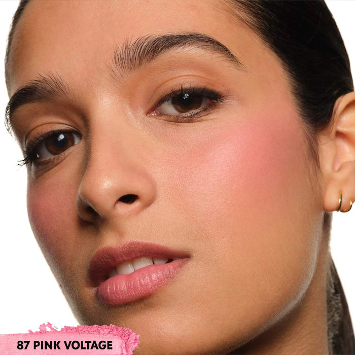Yves Saint Laurent 
Make Me Blush 24H Buildable Powder Blush. Color: 87 Pink Voltage - cool vibrant pink matte