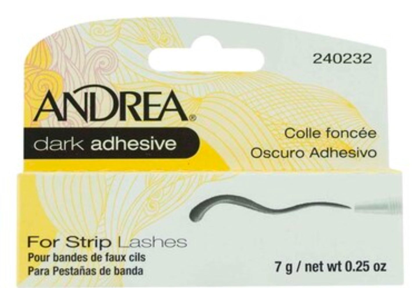 Andrea Lash Adhesive Permalash Adhesive Dark 0.12Oz