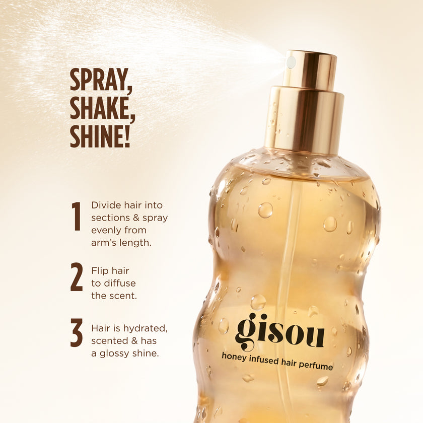 GISOU Honey Infused Hair Perfume Limited Edition Pineapple Pop Gourmand Edition