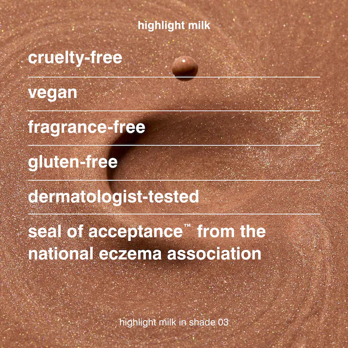 rhode 
Highlight Milk Multipurpose Luminizer Color: 03 - pearly warm bronze