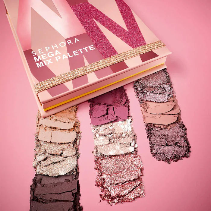 SEPHORA COLLECTION 
Mega Mix Eyeshadow Palette Color: Rebellious Rosey Nude