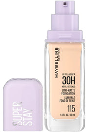 MAYBELLINE Super Stay® Lumi-Matte Foundation makeup
Buildable coverage and up to 30hr wear Shade:115