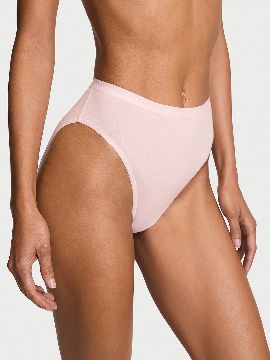 Victoria's Secret
Stretch Cotton High-Leg Brief Panty-Size Small