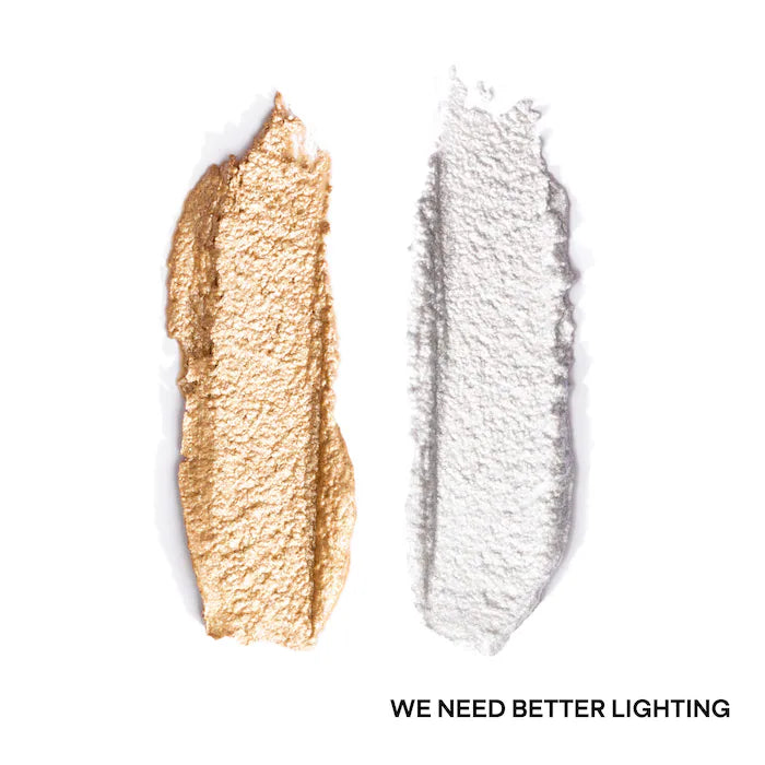 PATRICK TA 
Major Dimension Eye Illusion Eyeshadow Duo Color: We Need Better Lighting - pearl sparkle, golden sparkle