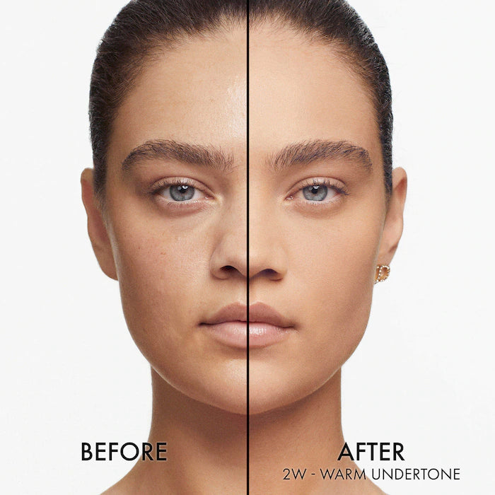 DIOR 
Forever Skin Wear Blurring Natural Matte Foundation - 24HR Ultra Wear Color: 2W Warm - light skin with warm tones