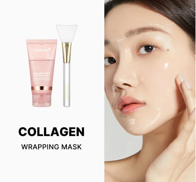 MEDICUBE COLLAGEN NIGHT WRAPPING MASK NIGHT CARE - 75ML
