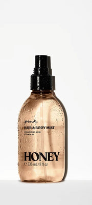 PINK HAIR & BODY MIST HYALURONKIC ACID VITAMIN B5 HONEY -236ML