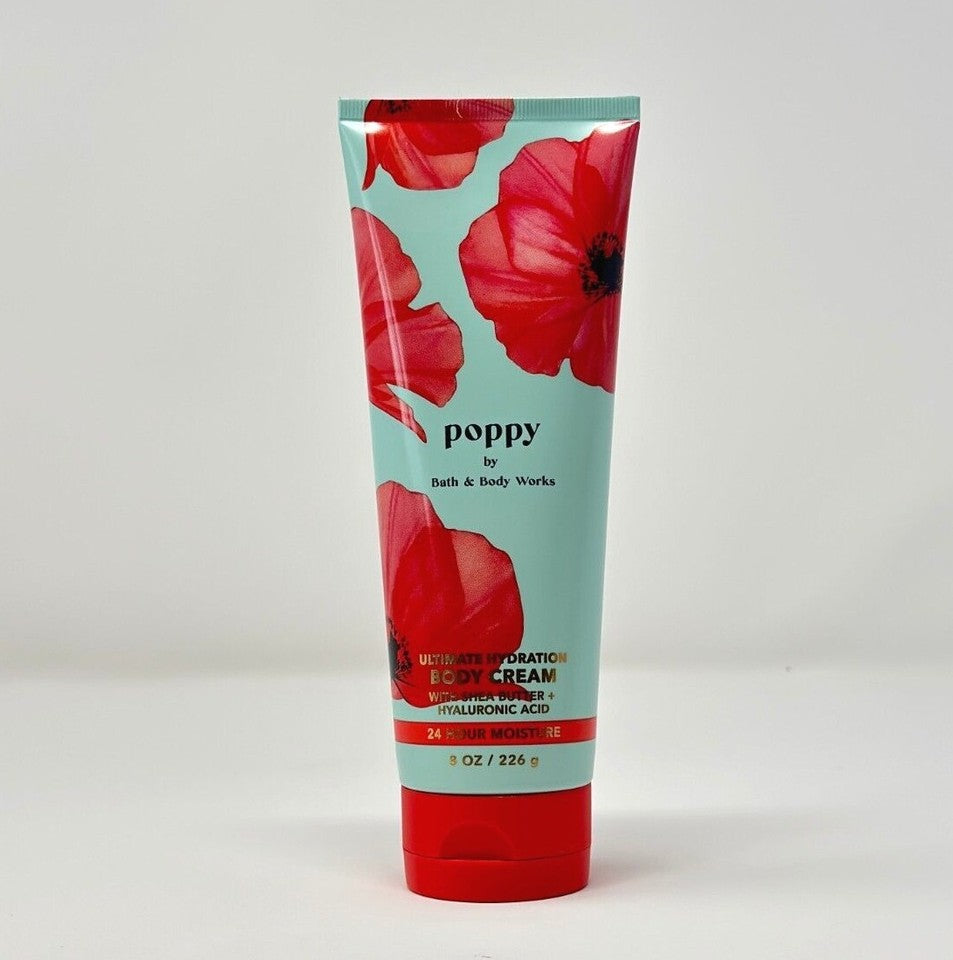 BATH AND BODY WORKS BODY CREAM -POPPY