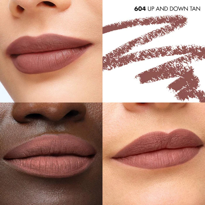 MAKE UP FOR EVER  Artist Color Pencil Longwear Lip LinerColor: 604 Up & Down Tan - Medium Warm Nude