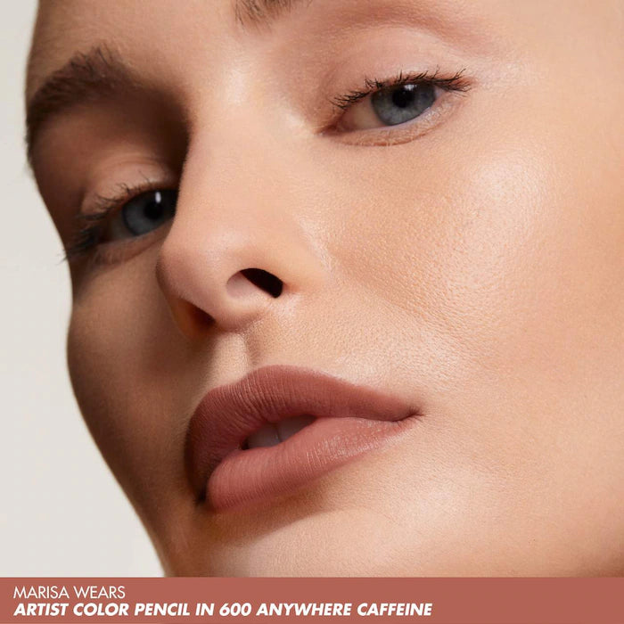 MAKE UP FOR EVER  Artist Color Pencil Longwear Lip Liner Color: 600 Anywhere Caffeine - Warm Caramel Nude