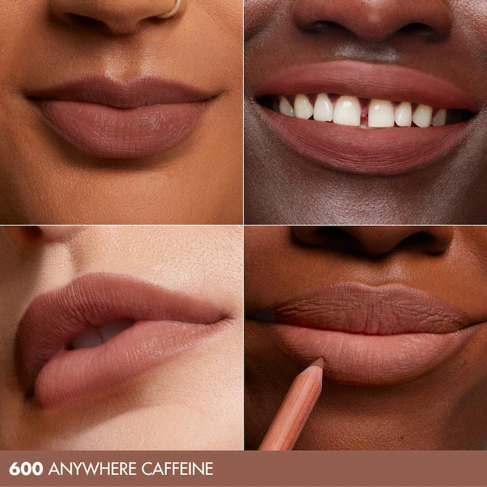MAKE UP FOR EVER  Artist Color Pencil Longwear Lip Liner Color: 600 Anywhere Caffeine - Warm Caramel Nude