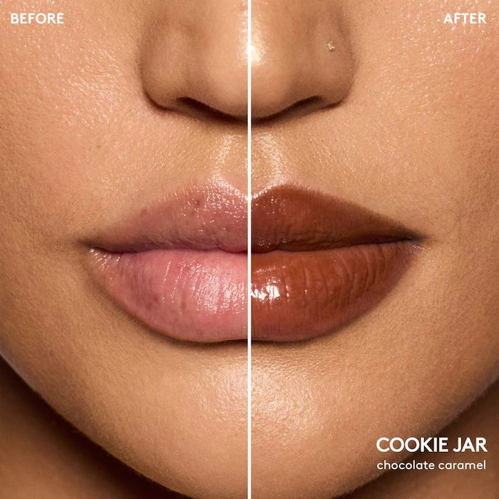 Fenty Beauty by Rihanna  Gloss Bomb Cream Color Drip Lip Cream-Color: Cookie Jar - chocolate caramel