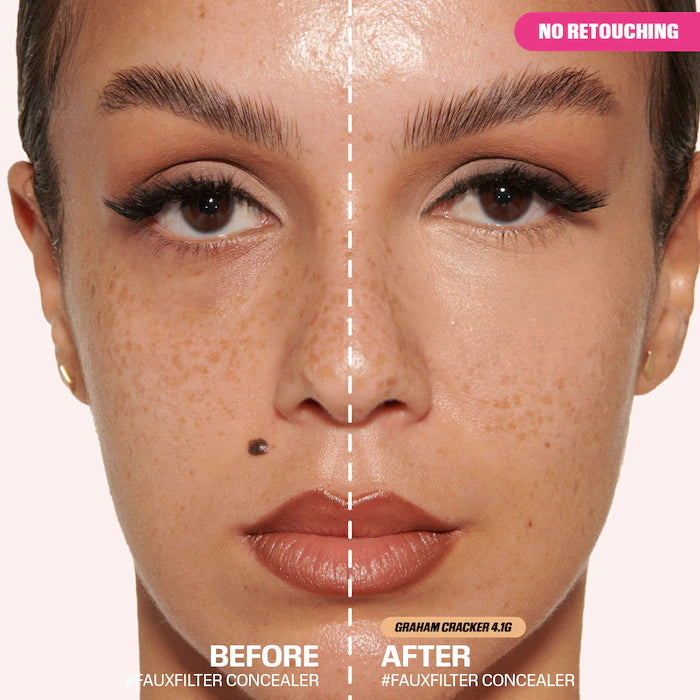 HUDA BEAUTY  #FauxFilter Matte Buildable Coverage Waterproof Concealer-GRAHAM CRACKER-4.1G
