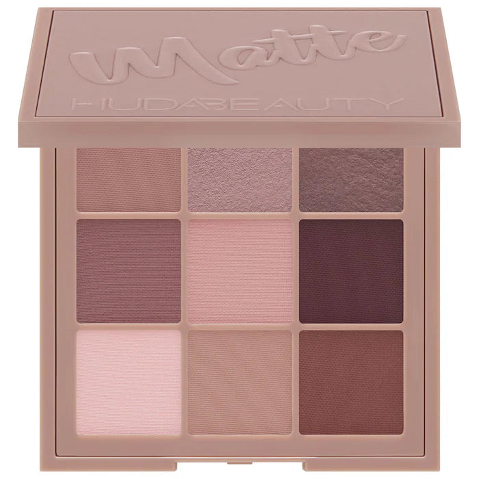 HUDA BEAUTY  Matte Obsessions Eyeshadow Palette Color: Cool Matte Obsessions