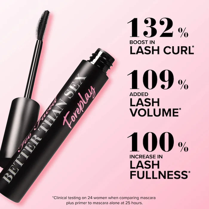 Too Faced  Mini Better Than Sex Foreplay Waterproof Mascara Primer 4Ml