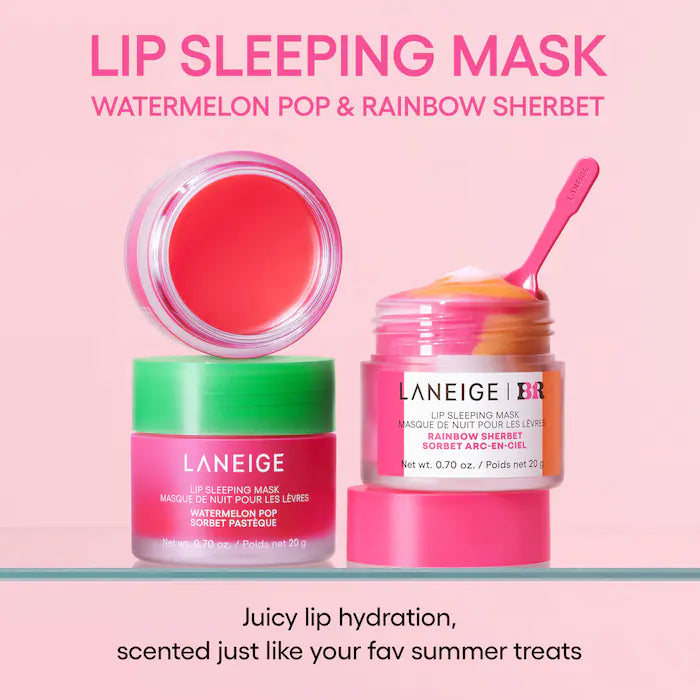 LANEIGE Lip Sleeping Mask Intense Hydration with Vitamin Watermelon Pop