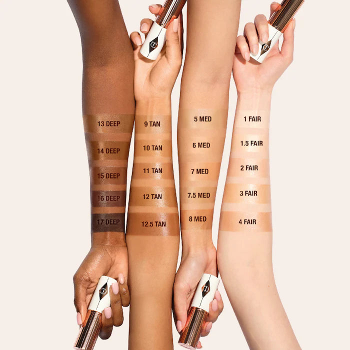 Charlotte Tilbury  Unreal Skin Sheer Glow Tint Hydrating Foundation Stick Color: 4 Fair - fair-medium with neutral undertones