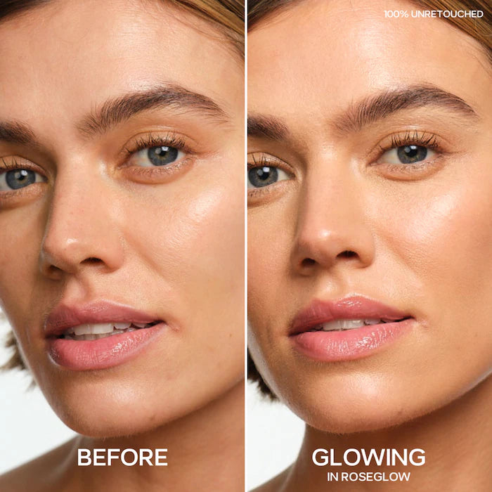 SAIE Glowy Super Gel Illuminated, Primed, Dewy Skin shade- Rose Glow 15 ml