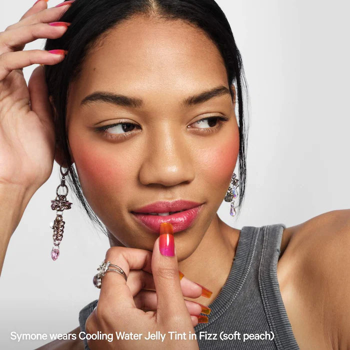 MILK MAKEUP  Cooling Water Jelly Tint Lip + Cheek Blush Fizz - soft peach