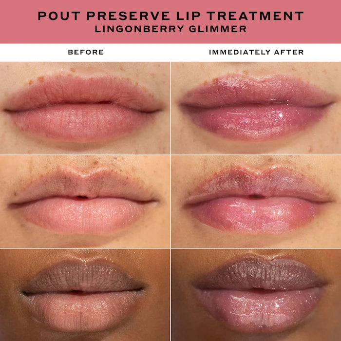 OLEHENRIKSEN  Pout Preserve Hydrating Peptide Lip Treatment-Color: Lingonberry Jam Glimmer