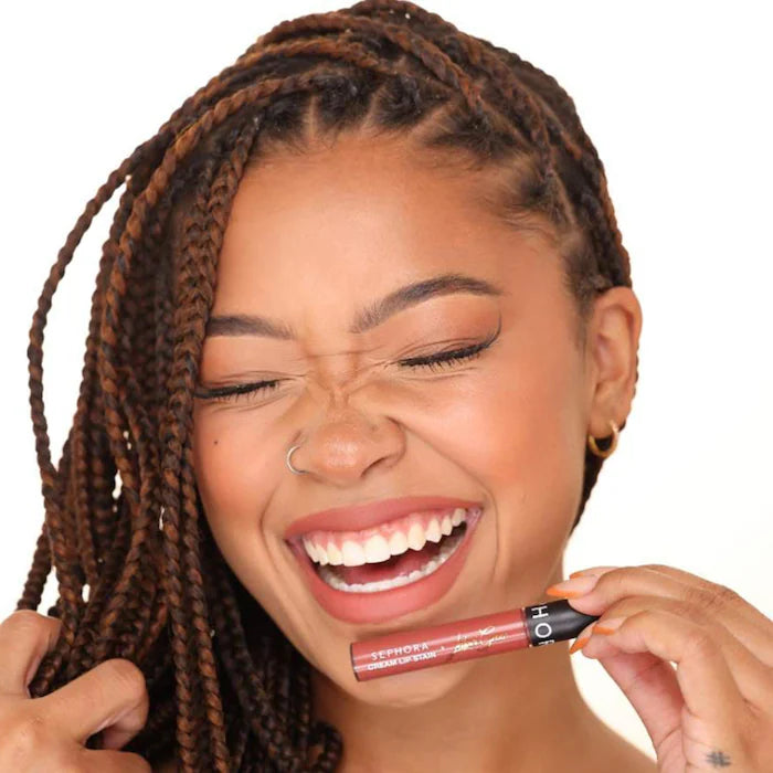 SEPHORA Cream Lip Stain 10HR Liquid Lipstick - 144 She's The One -