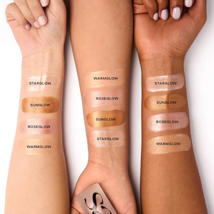 SAIE Mini Glowy Super Gel Illuminated, Primed, Dewy Skin.-SHADE WARM GLOW