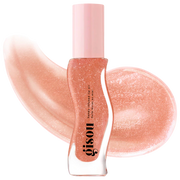 Gisou  Honey Infused Hydrating Lip Oil- Glazed Plum - Sheer Nude Shimmer