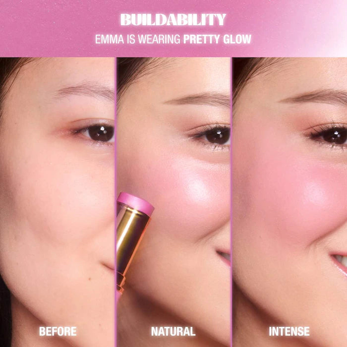 Charlotte Tilbury  Unreal Lip + Cheek Glow Blush Stick with Hyaluronic Acid-Rosy Glow - warm rosy pinkNew