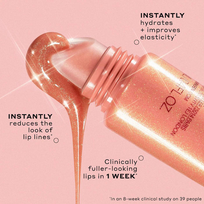 OLEHENRIKSEN  Pout Preserve Hydrating Peptide Lip Treatment-      Color: Strawberry Sorbet Glimmer