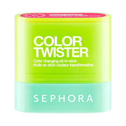 SEPHORA COLLECTION  Color Twister Color Changing Oil-in-Stick for Lip + Cheek -01  Freaky Fuchsia- -