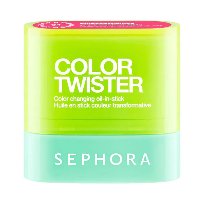SEPHORA COLLECTION  Color Twister Color Changing Oil-in-Stick for Lip + Cheek -01  Freaky Fuchsia- -