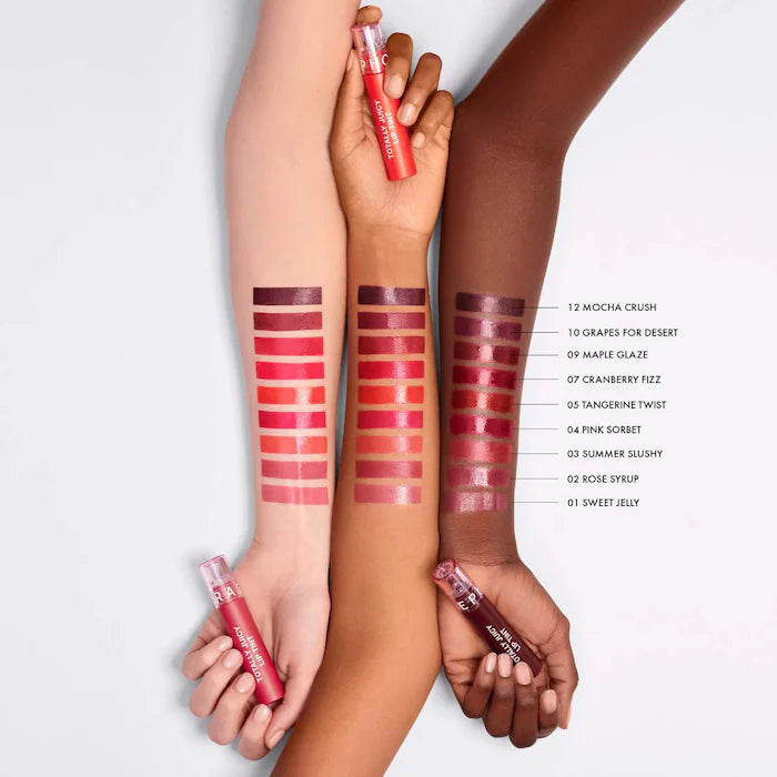 SEPHORA COLLECTION  Totally Juicy Lip TintColor: 02 Rose Syrup - rosewood pink