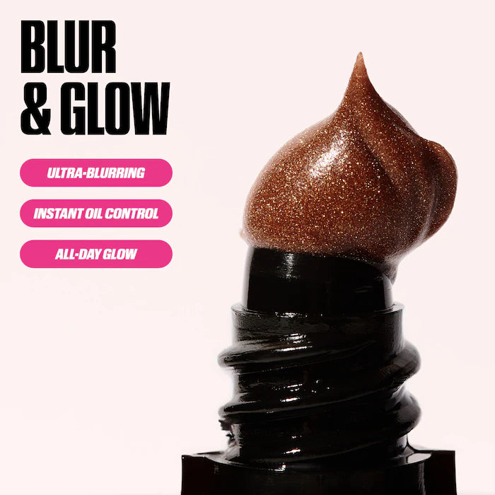 HUDA BEAUTY  Easy Blur Silicone-Free Smoothing & Pore-Minimizing Primer-Color: Bronze Fudge - Bronze Tint 10 mL-mini size