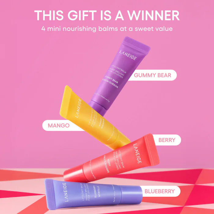 LANEIGE  Mini Lip Glowy Balm Gift Set