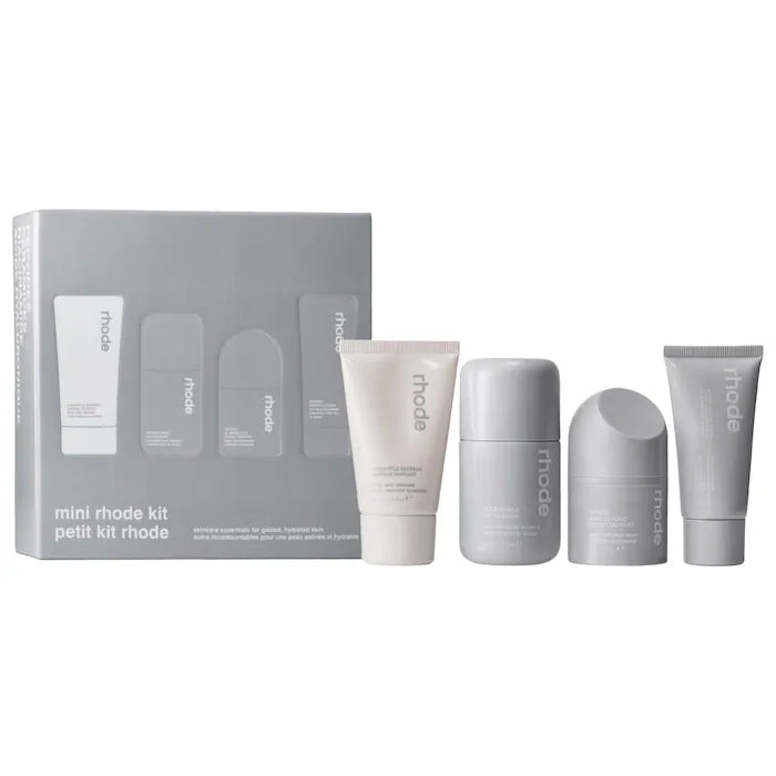 RHODE  Mini Rhode Kit Glazed Skincare Essentials 4 pieces