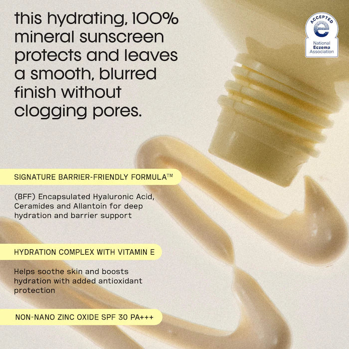 Sincerely Yours  Sunny Side Up Hydrating Mineral Sunscreen, Broad Spectrum Protection SPF 30 PA+++-50M