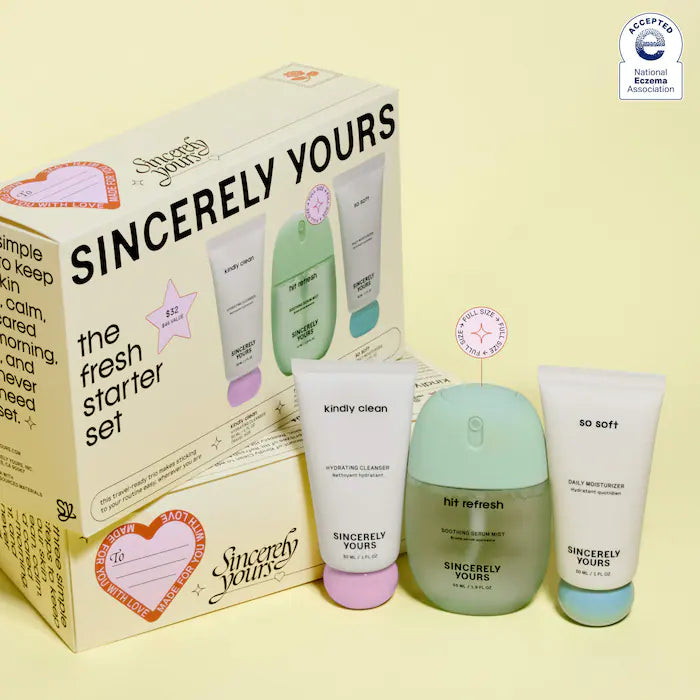 Sincerely Yours  Fresh Starter 3 Piece Skincare Set
