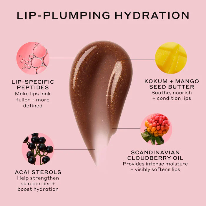 OLEHENRIKSEN  Pout Preserve Hydrating Peptide Lip Treatment-Color: Cocoa Creme Glimmer