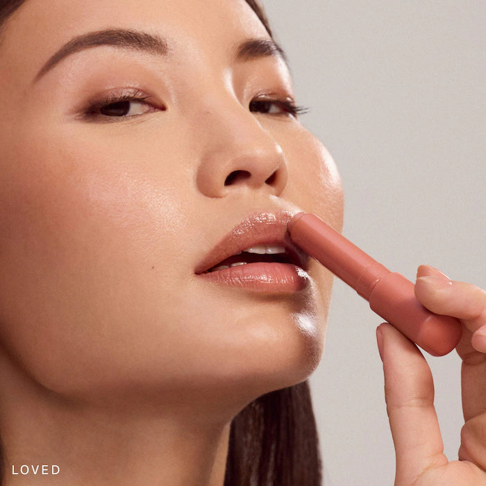 Rare Beauty by Selena Gomez  Find Comfort Lip Butter Balm + Overnight Mask with Hyaluronic Acid ButterColor: Loved - tea rose | subtle vanilla scent