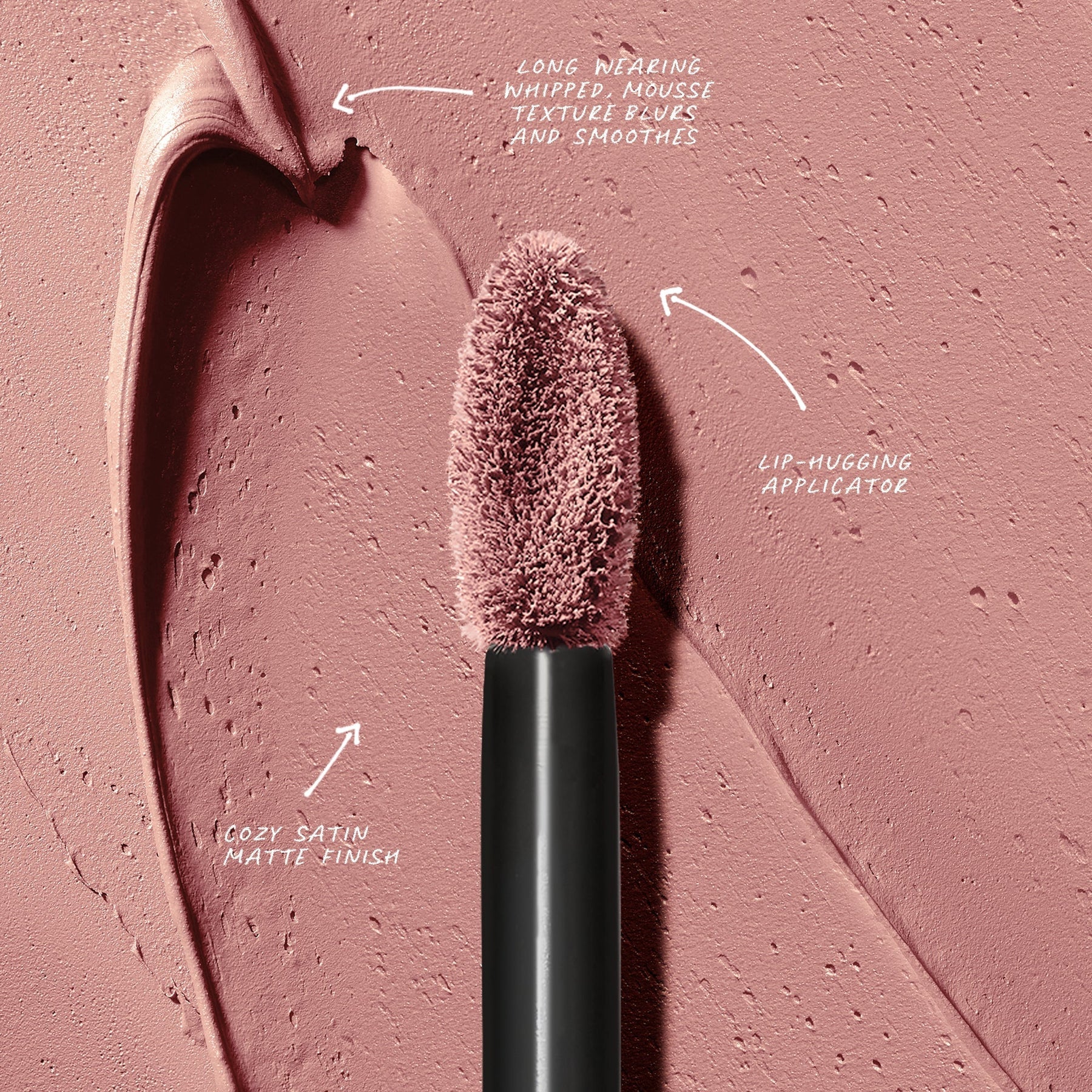 MAKEUP BY MARIO Ultra Suede® Cozy Lip Creme A satin matte lip cream that comfortably cushions lips while blurring and smoothing.Shade: Nude Suede (Light Beige Nude)