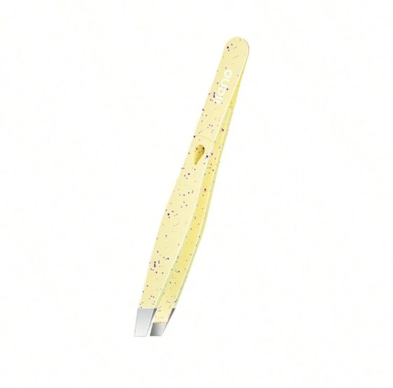 ILANO DOTTED YELLOW EYEBROW TWEEZER