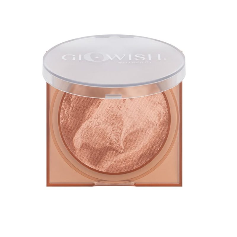 HUDA BEAUTY GLOWISH BRONZING POWDER - 01 LIGHT -