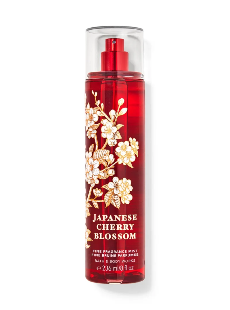 BATH AND BODY WORKS PERFUME BODY MIST JAPENESE CHERRY BLOSSOM