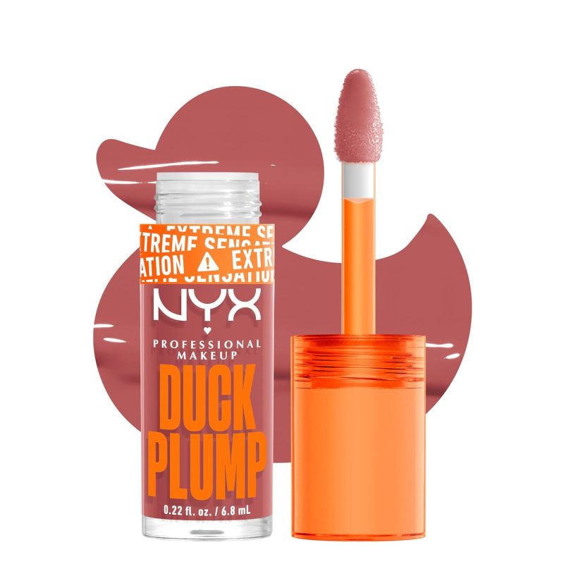 NYX DUCK PLUMP LIP GLOSS 03 NUDE SWINGS