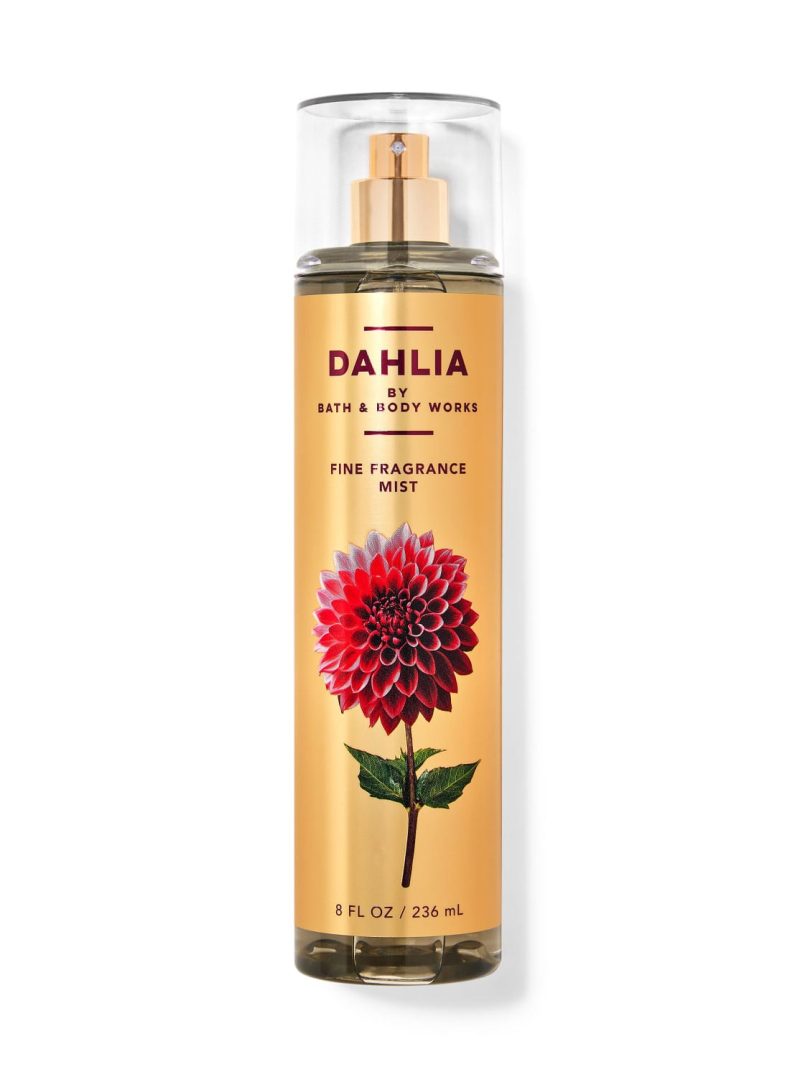 BATH AND BODY WORKS BODY PERFUME MIST - DAHLIA -