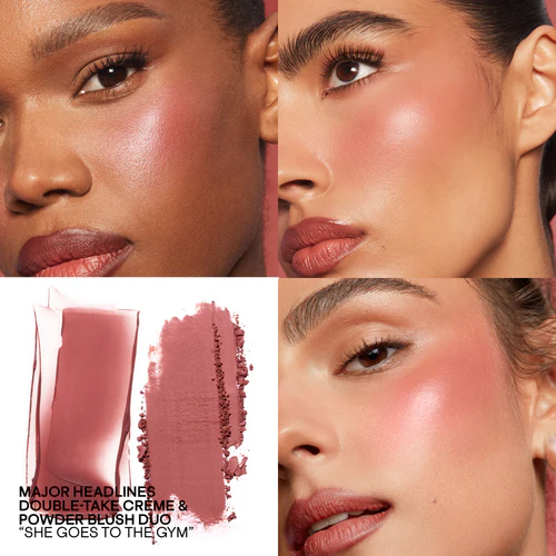 PATRICK TA DOUBLE TAKE CREME AND POWDER BLUSH - SHE GOES TO THE GYM - - Image 2